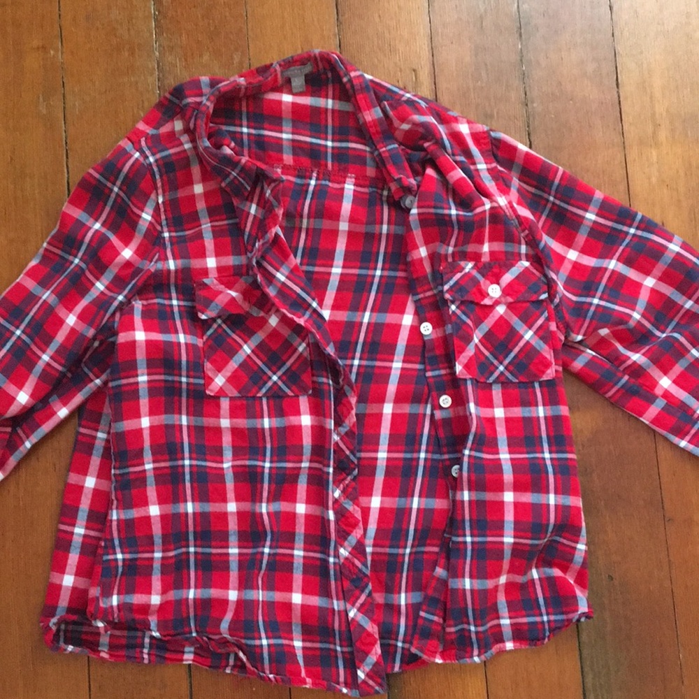 Red Large Flannel
